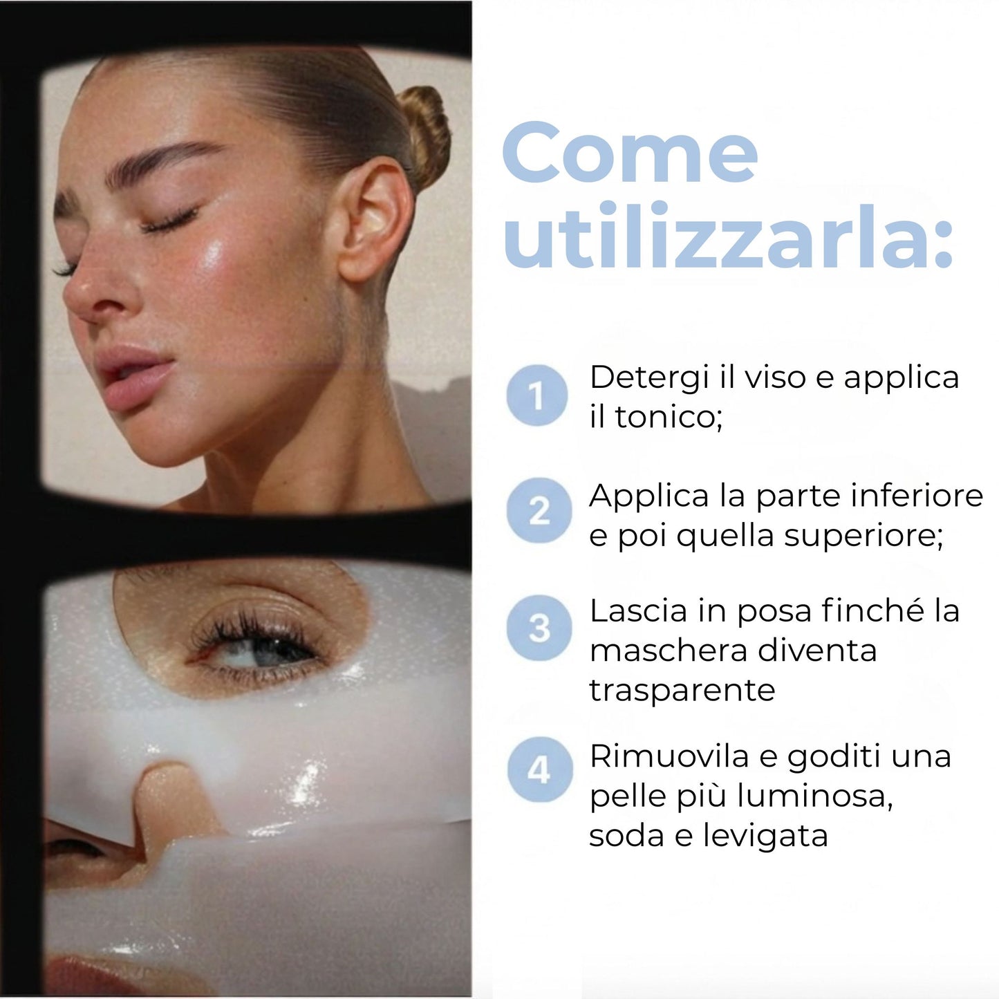 Maschera Bio al Collagene Kumiara