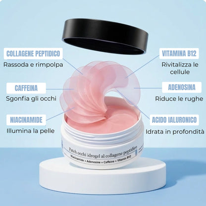 Patch Occhi Idrogel al Collagene Peptidico